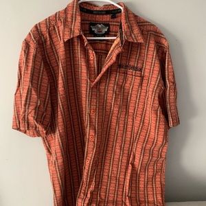 Harley Davidson button up